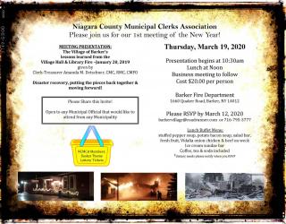 Niagara County Municipal Clerks Association 